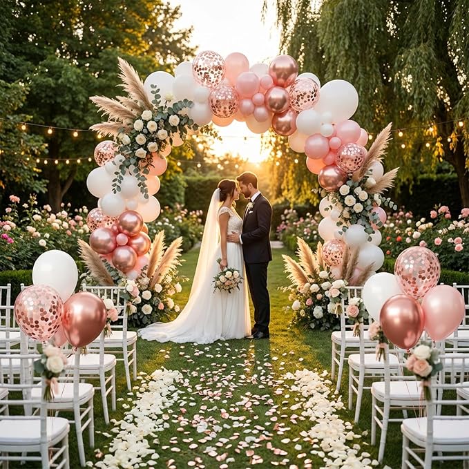 Rose Gold Balloons - Image 4