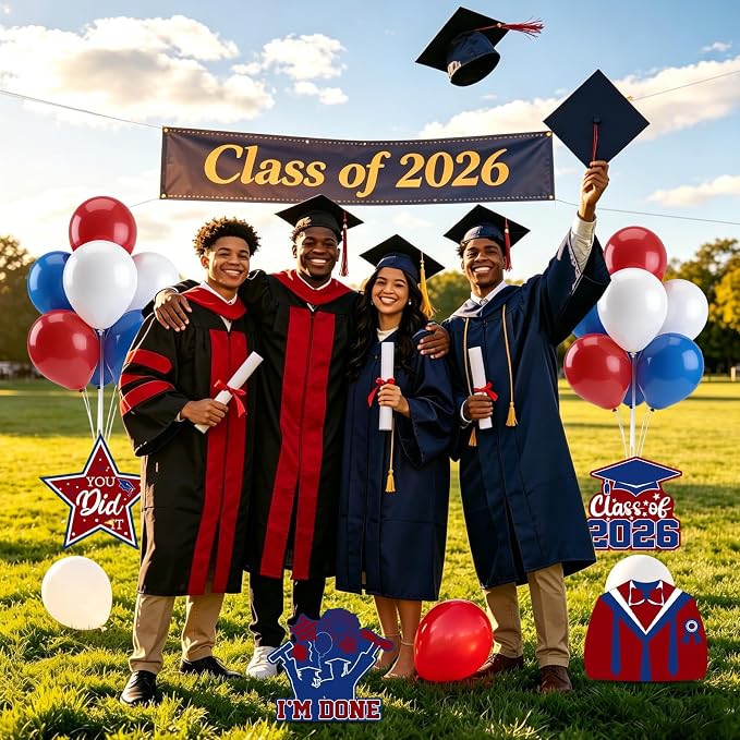 6 Sets 2026 Graduation Balloon Stand Kit - Image 7