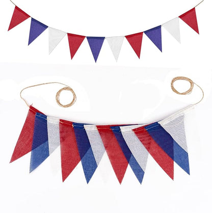 G2PLUS Triangle Flag Bunting, Pennant Banner and Decorative Garland, 39Ft | - Image 4