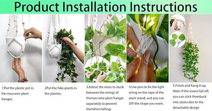 Comtelek Fake Hanging Plants - Image 3