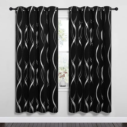 NICETOWN Blackout Curtain Panels 72 inches - Image 2