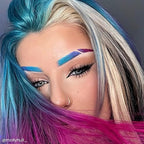 Arctic Fox Semi-Permanent Hair Dye, Vegan & Cruelty-Free, Ammonia-Free, Hydrating, Vibrant Blue Color, Aurora Kiss, For All Hair Types, DIY At-Home Color, 5.6 Fl Oz