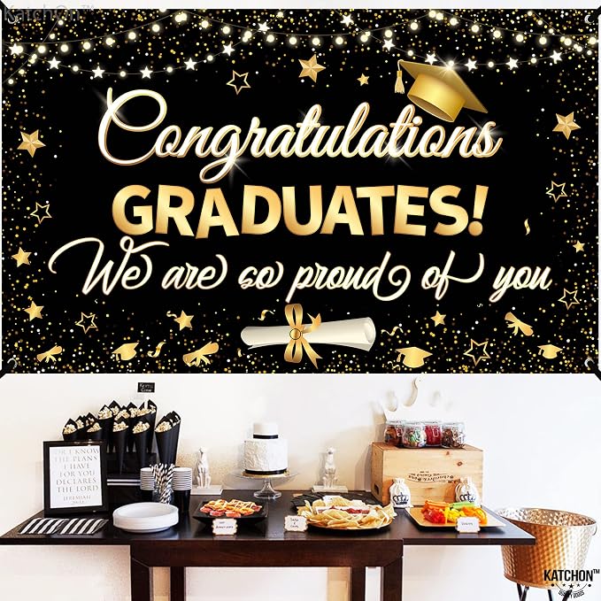 Graduation Decorations 2026 | XtraLarge Congrats Grad Banner - Image 5