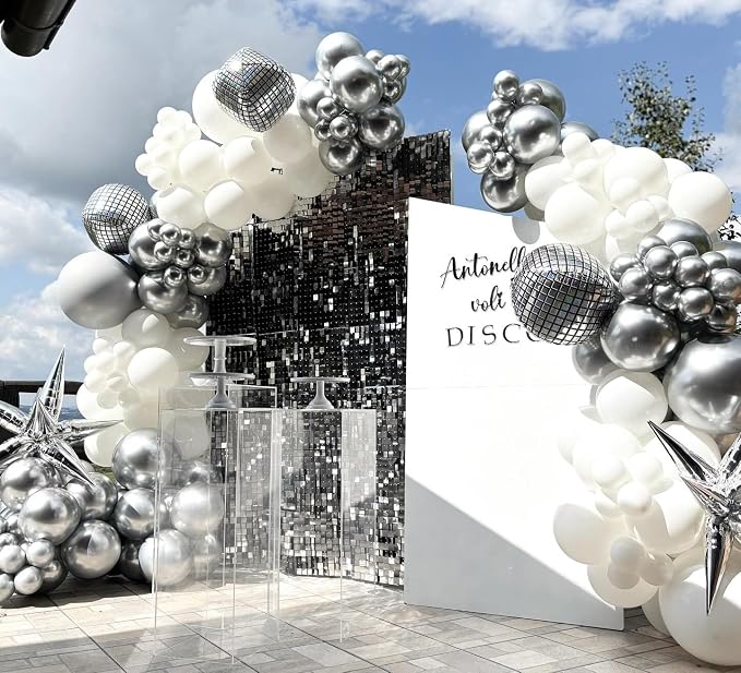 Disco Balloon Garland Arch Kit 171Pcs - Image 3