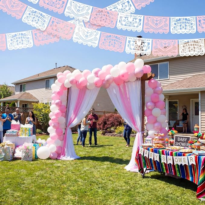 TaoBary 6 Pcs Papel Picado Mexican Wedding Cielito Lindo Party Decor 118 Feet - Image 5