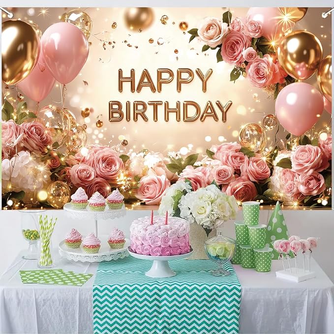 Birthday Backdrop Happy Birthday Backdrop - Image 2