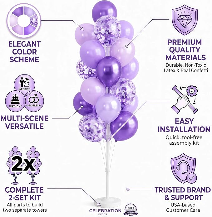 Balloon Column Kit Set of 2 - Image 3
