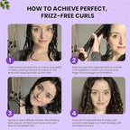 Controlled Chaos, As Seen on Shark Tank Curl Defining Cream for All Hair Types to Add Smoothness and Control Curly, Sulfate-Free Curl Cream (3oz)
