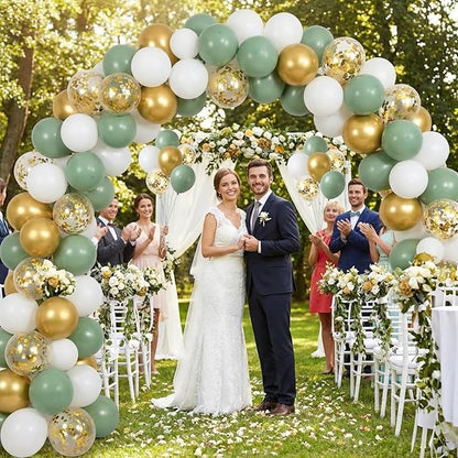 Sage Green Balloons Arch Kit - Image 7