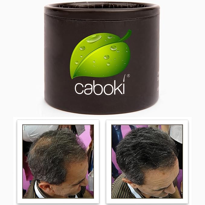 Trial Size - Eliminate Bald Spot and Thinning Hair Instantly. Make Thin Hair Look 10X Fuller. All-Natural Hair Thickening Fiber. Salt & Pepper - Dark
