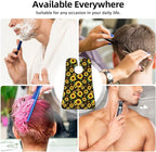 Beard Trimming Catcher Apron, Waterproof Non-Stick Grooming Bib for Shaving, Ideal for Men Dad Father’s Day, Vintage Flowers Sunflowers Shave Bib