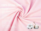 Sunflower Queen Pillowcases Set of 2, 100% Cotton Queen Pillow Cases 2, 20×30 inches Dark Pink, Soft and Breathable