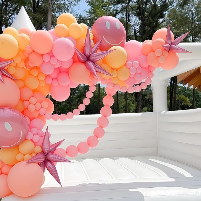 Pastel Pink Linking Balloons, Quick Linked Balloon - Image 7