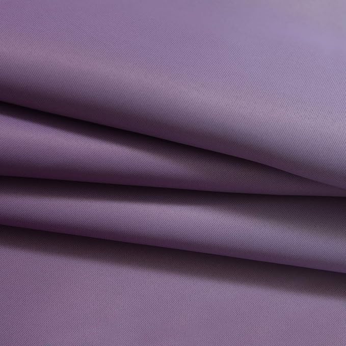 Yakamok Ombre Curtains Purple and Greyish White - Image 6