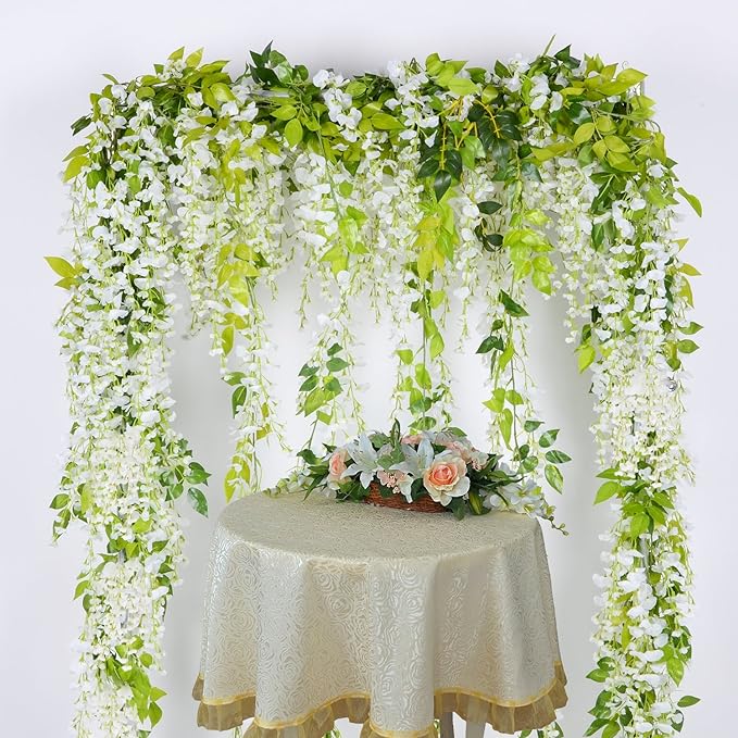 Lvydec Wisteria Artificial Flowers Garland - Image 3