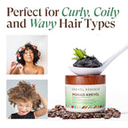 Kreyol Essence - Scalp Care POMAD, Detox + Treat, Rosemary Peppermint 4 Oz, Natural, Paraben Free, Healthy Scalp, Hair Care