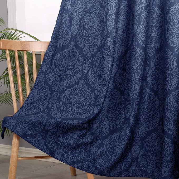 DWCN Ombre Blackout Curtains for Bedroom - Image 3