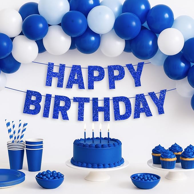 Pre-Strung Happy Birthday Banner - Image 2