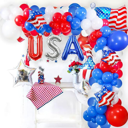 138 PCS 4th of July Balloon Arch Decorations - Image 6