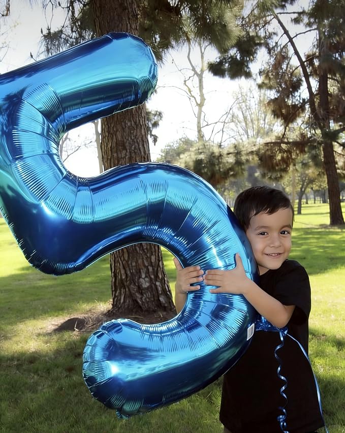 Numbers 23 Balloon 40Inch Blue Balloons - Image 2
