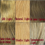 ORIGEN Clip in Bangs Real Human Hair Clip on Wispy Bangs Fringe with Temples Hairpieces Fake Front Bangs Extensions for Women Ash Blonde Color