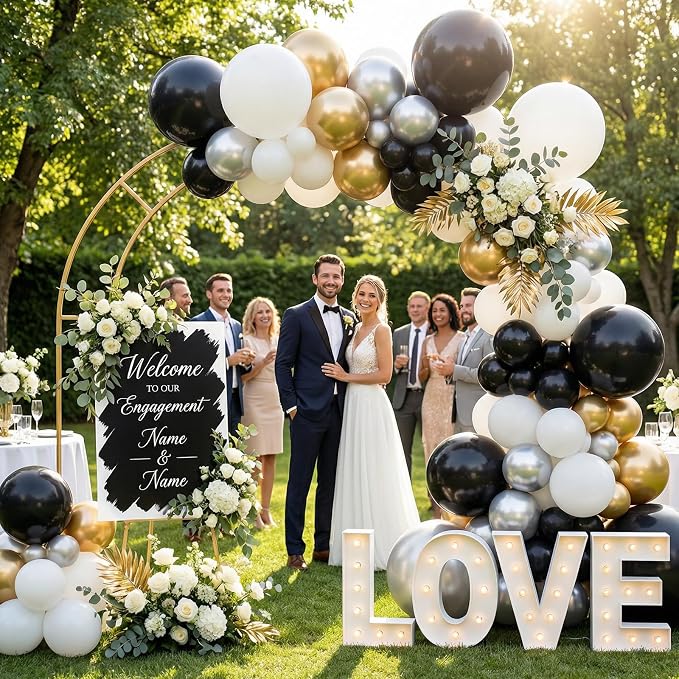 LovesTown 15PCS Party Balloons, 18inch Latex Balloons Garland Arch Kit - Image 3