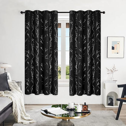 Deconovo Living Room Curtains 72 Inches Long, Thermal Insulated, Room Darkening by Unknown