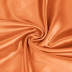 BEDELITE Satin Body Pillow Cover, Super Soft and Cooling Body Pillow Pillowcase for Hair and Skin, Breathable Silky Full Long Pillowcase Cover(20"x54", Burnt Orange)