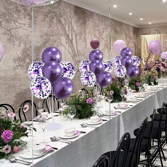 6 Set Balloon Stand Kit for Table Centerpieces - Image 3