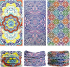 Headband Neck Gaiter Head Wrap Headwear Face Mask Magic Scarf Bandana for Men and Women