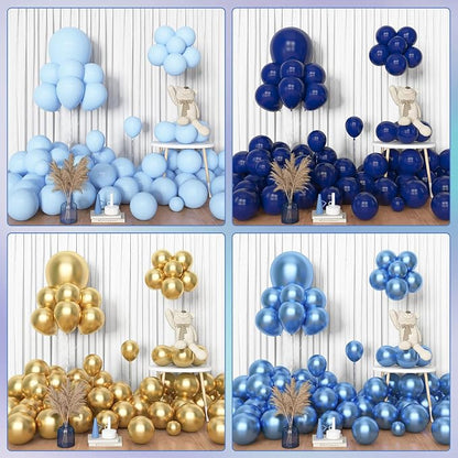 Amandir 153pcs Navy Blue Gold Balloon Garland Arch Kit Different Sizes | 18 12 - Image 6