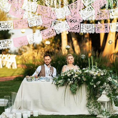 TaoBary 6 Pcs Papel Picado Mexican Wedding Cielito Lindo Party Decor 118 Feet - Image 7
