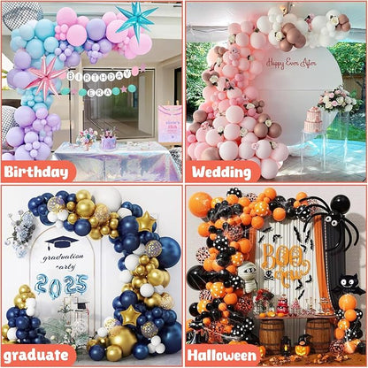 8.2FT & 6FT Balloon Arch Stand, Flexible Top Balloon Arch Kit, Half Arch - Image 5