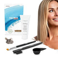 Godefroy Hair Color Tint Kit for 100% Gray Coverage, Light Brown, 20 Applications, Long-Lasting Root Touch-Up for Men & Women, Pre-Measured Capsules, No Waste, DIY Salon-Quality Results at Home