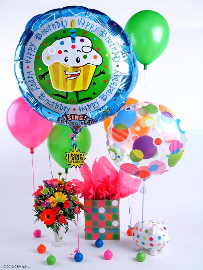 Creative Balloons™ Bubble Weight – 35 g Neon Balloon Weights - Image 2