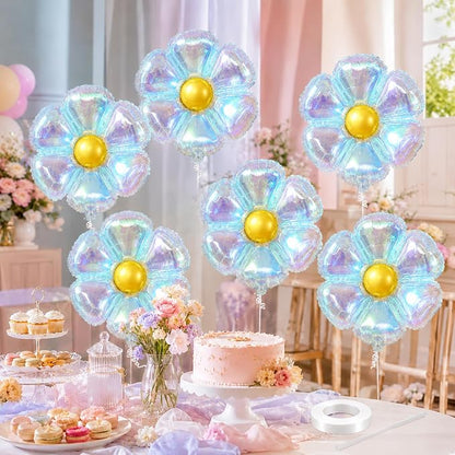 Iridescent Daisy Balloons, Baby Shower, Bridal Shower and Spring Party by BIAPIAN
