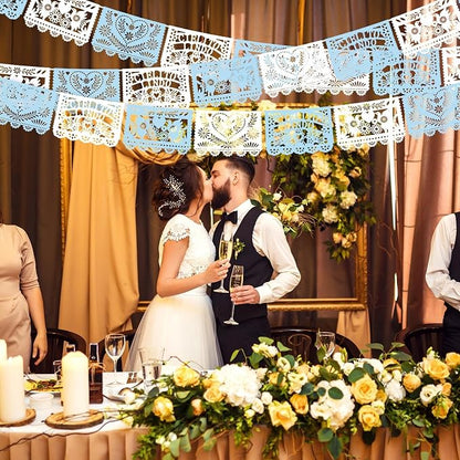 TaoBary 6 Pcs Papel Picado Mexican Wedding Cielito Lindo Party Decor 118 Feet - Image 6