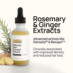 Hair Growth Serum for Thicker Hair & Density – Redensyl, Baicapil & Rosemary – Reduces Hair Fall & Breakage | Luvita – 2 fl oz (60 ml)