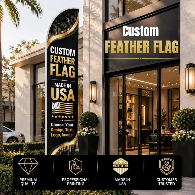 Custom Feather Flag by BCB Print - Image 2