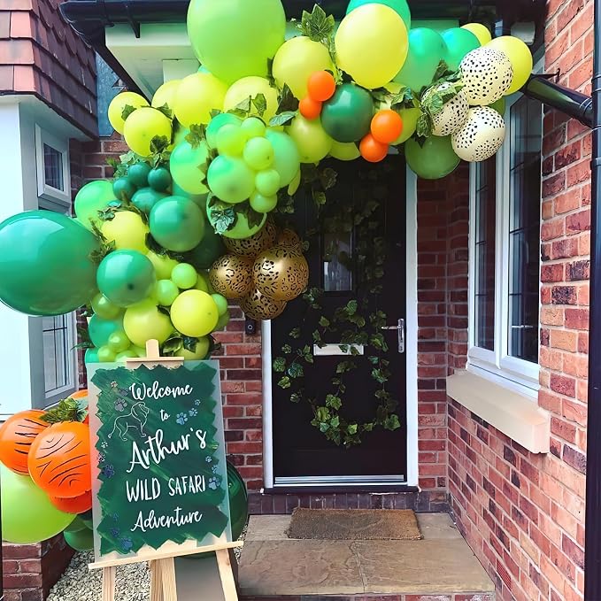 PartyWoo Lime Green Balloons 50 pcs 12 Inch Neon Latex Helium Balloons - Image 6