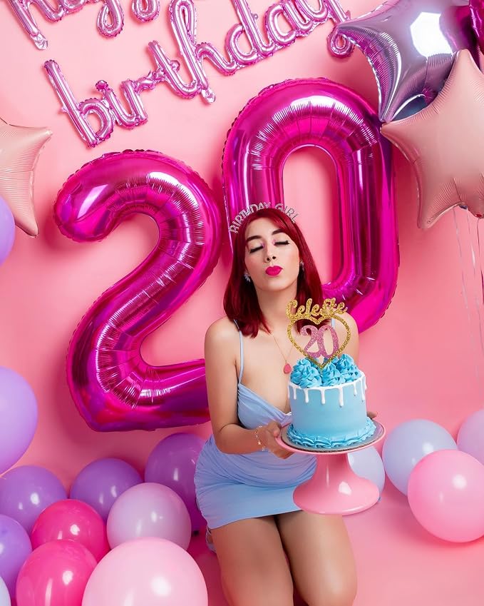 Hot Pink 10 Balloon - Image 8