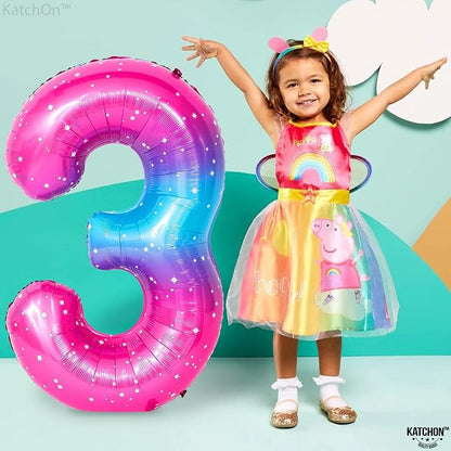 KatchOn, Rainbow 40 Inch 3 Balloon - Image 6