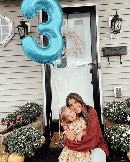 Pastel Blue 9 Balloon - Image 7