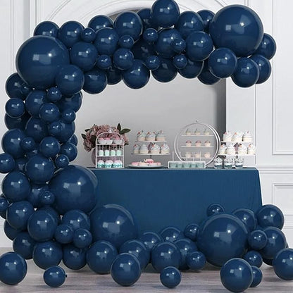 Mr. Pen- Navy Blue Balloons, 12 Inch, 54 Pack | Navy Blue Latex Balloons - Image 6
