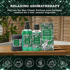 Christmas Bath and Body Gift Basket Set for Men Dad Birthday Men Gift Set Gifts for Him Spa Kit Perfume Spa Bath Gift Set husband gift baskets for man, Mens Bath Beard Gift Basket Mens Gift Set