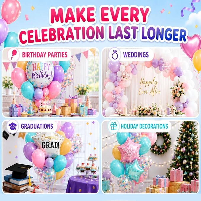 100ml High Float for Balloons, Helium Fluid Extends Float Time | Effective - Image 6