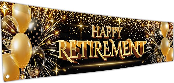 Retirement Decorations by Bravita