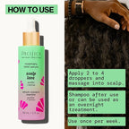 Pacifica Serum and Scalp Scrub Set – Rosemary Mint Scalp Love with Witch Hazel for Detox and Dry Itchy Scalp Relief, Vegan & Cruelty-Free, 2 oz & 4 oz (Set of 2)