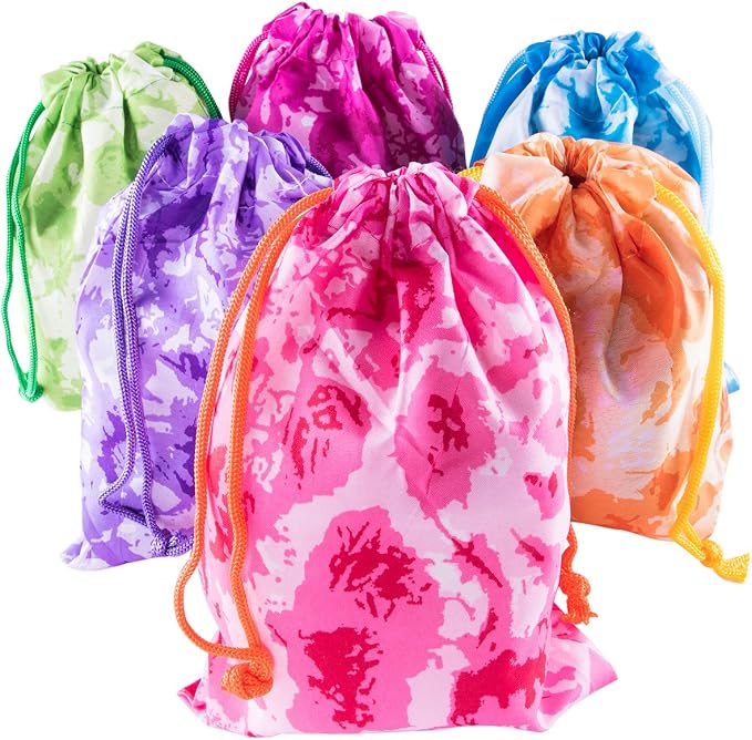 Super Z Outlet Tie-Dye Camouflage Drawstring Bags Party Favors, Arts & Crafts by SuperZOutlet