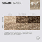 L'Oreal Paris Colorsonic Permanent Hair Dye Cartridge, Vibrant Hair Color for Root Touch Up, Gray Coverage or All Over Color in just 5 Minutes, 8.5 Medium Ash Blonde (Coloring Device Sold Separately)